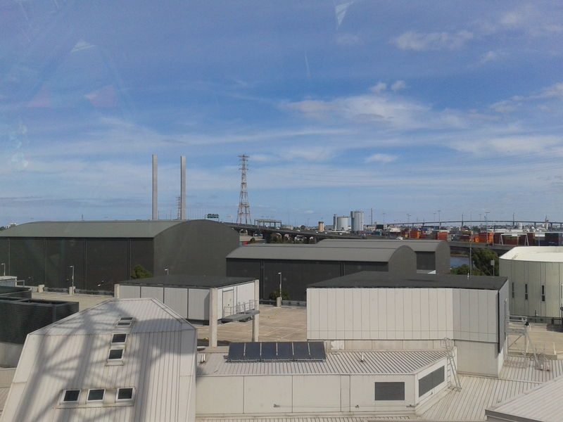 the “view” from the wheel.
